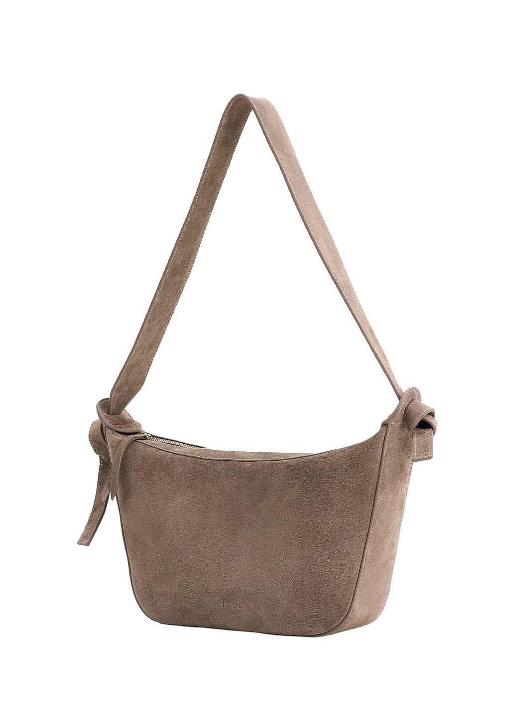 Suede bag Etape Croissant Grande Truffle Suede