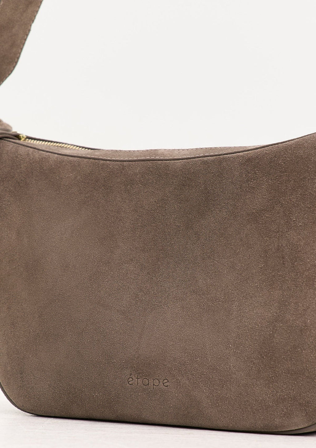 Suede bag Etape Croissant Grande Truffle Suede