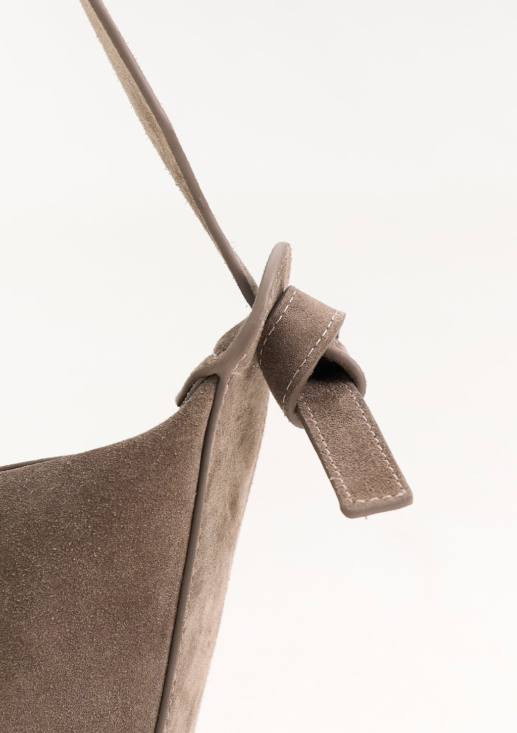 Suede bag Etape Croissant Grande Truffle Suede